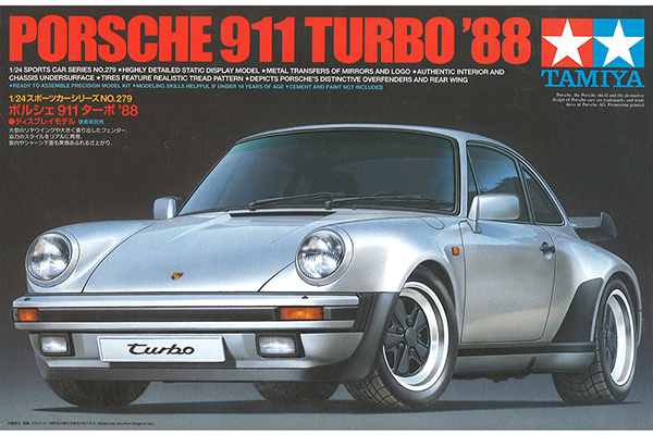 PORSCHE 911 TURBO '88 by TAMIYA