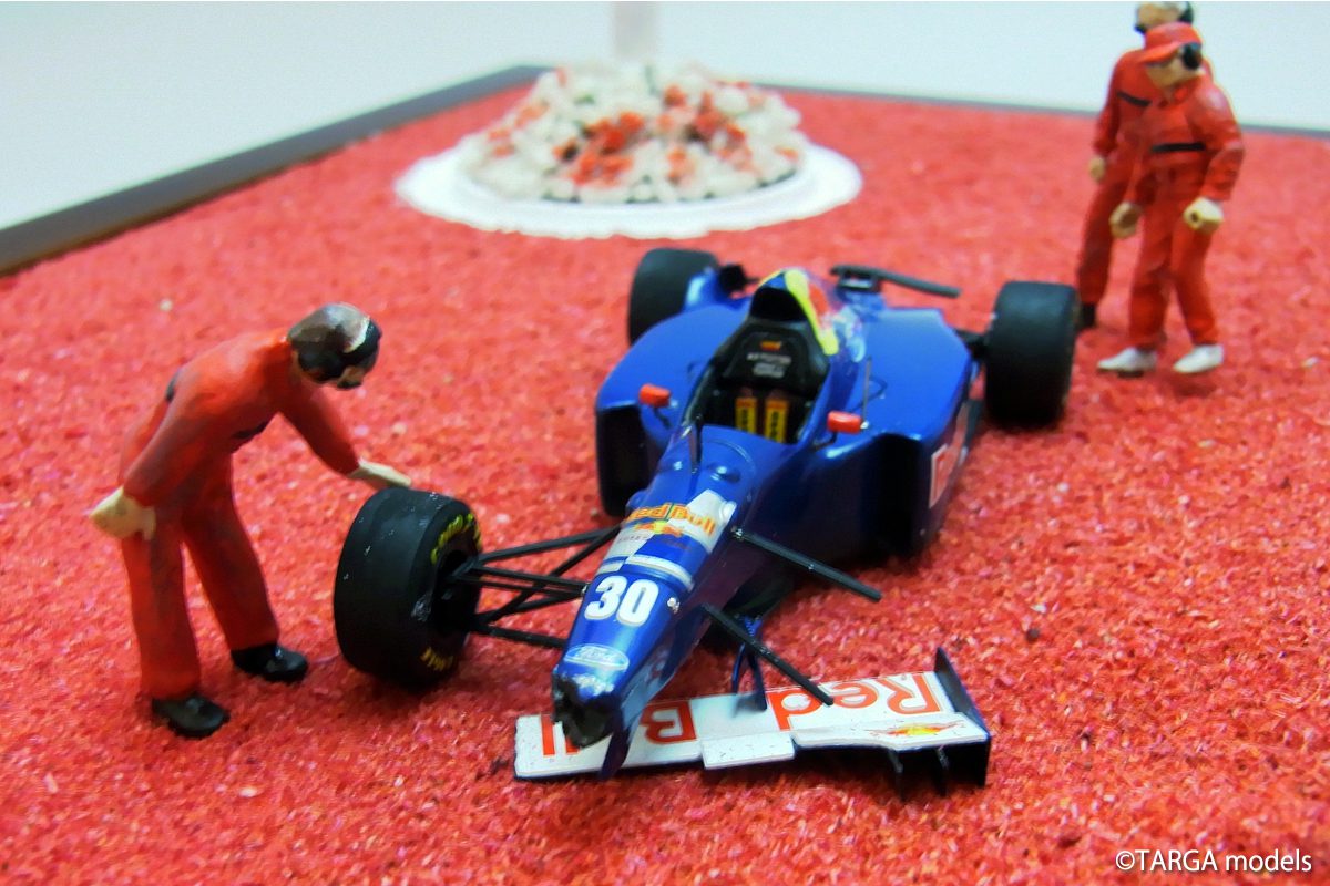 Sauber C14 1995 Monaco GP (diorama)