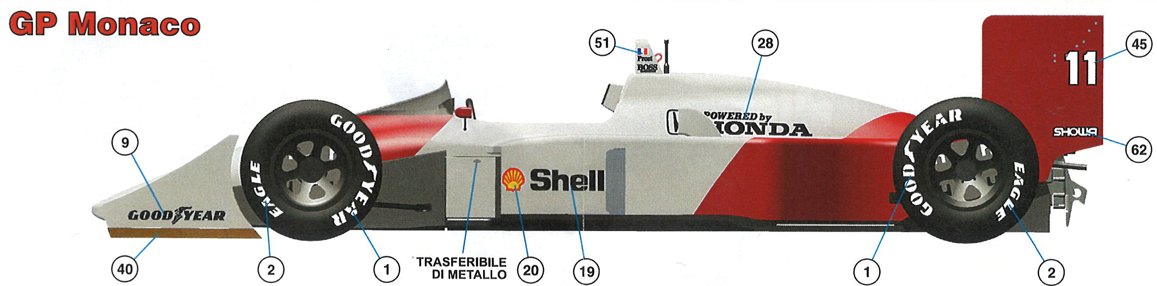 1/43 McLaren MP4/4 by tameo kits