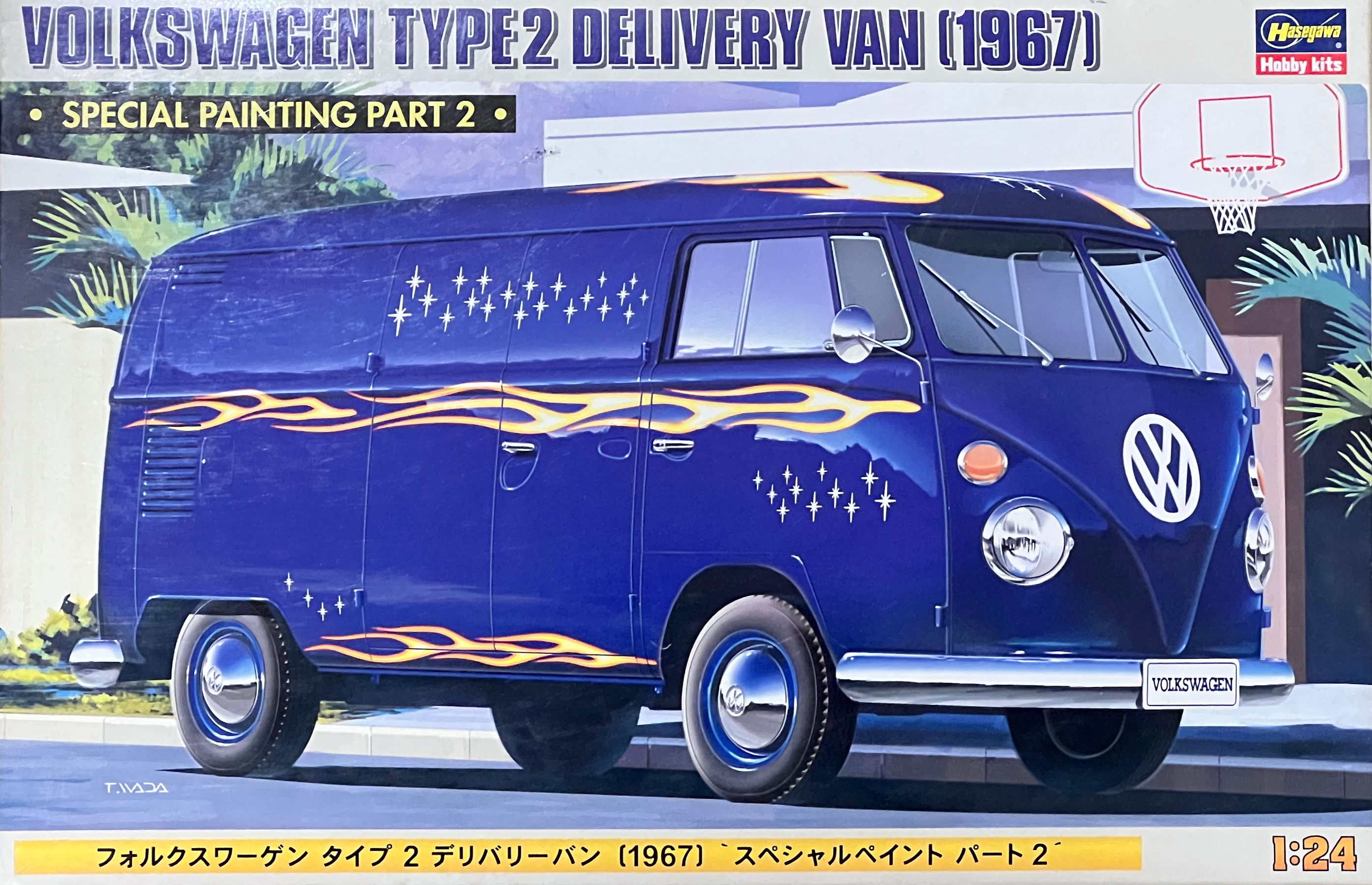 Volkswagen Type2 Delivery Van 1967 by HASEGAWA