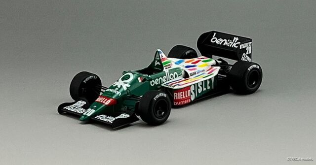 1/43 Benetton B186 Mexico GP ver.

#F1 #143 #formulaonemodel #benettonf1  #modelcar #modelcars #targamodels