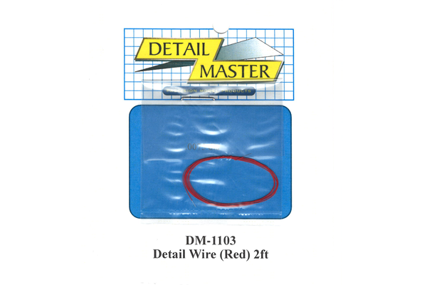 DM-1103 Detail Wire (Red) 2ft