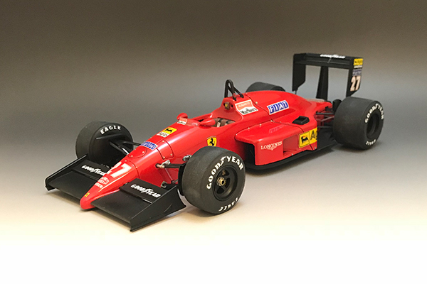 1/20 Ferrari F187 1987 early ver. #27 Michele Alboreto
