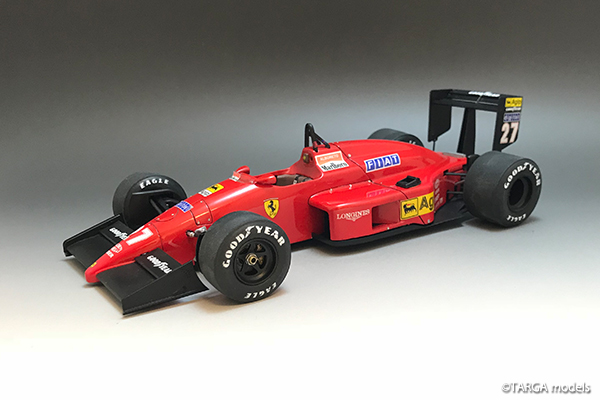 1/20 Ferrari F187 1987 early ver. #27 Michele Alboreto