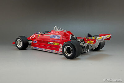 TTAF20PP1310 1/20 Ferrari 126CK 1981 #27 Gilles Villeneuve by TARGA models