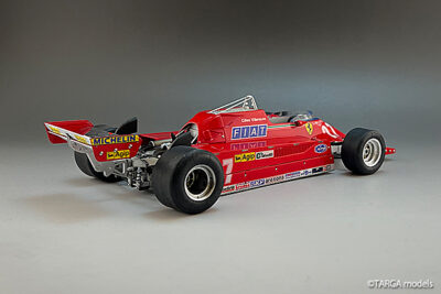 TTAF20PP1310 1/20 Ferrari 126CK 1981 #27 Gilles Villeneuve by TARGA models