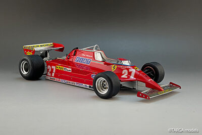 TTAF20PP1310 1/20 Ferrari 126CK 1981 #27 Gilles Villeneuve by TARGA models