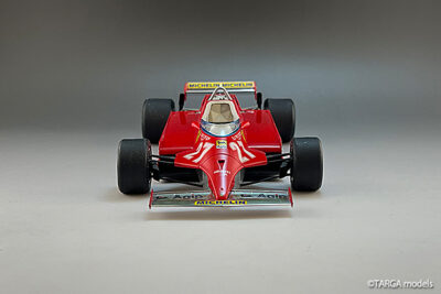 TTAF20PP1310 1/20 Ferrari 126CK 1981 #27 Gilles Villeneuve by TARGA models