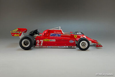 TTAF20PP1310 1/20 Ferrari 126CK 1981 #27 Gilles Villeneuve by TARGA models