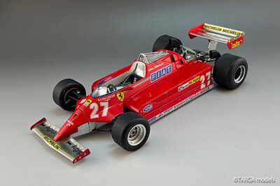 TTAF20PP1310 1/20 Ferrari 126CK 1981 #27 Gilles Villeneuve by TARGA models