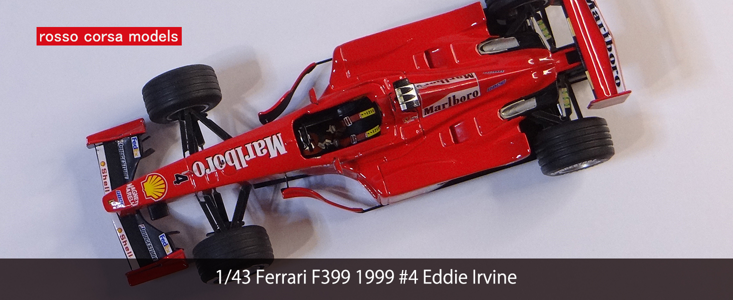 1/43 Ferrari F399 1999 #4 Eddie Irvine by rosso corsa models