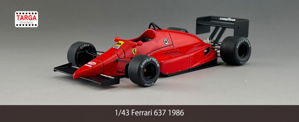 TTAF43RP1040 1/43 Ferrari 637 1986