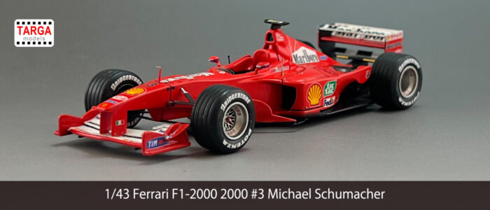 TTAF43WP1000 1/43 Ferrari F1-2000 2000 #3 Michael Schumacher